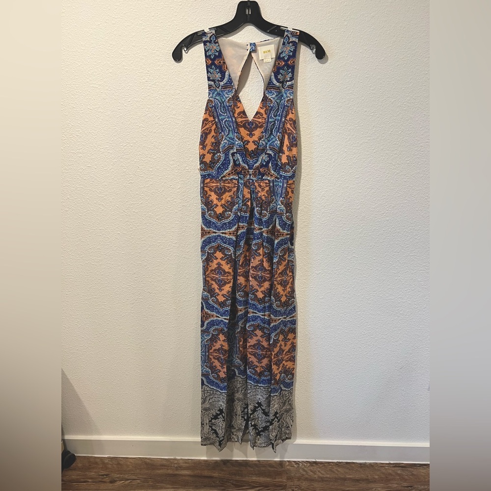 Anthropologie Maeve Floral Printed  Maxi Dress